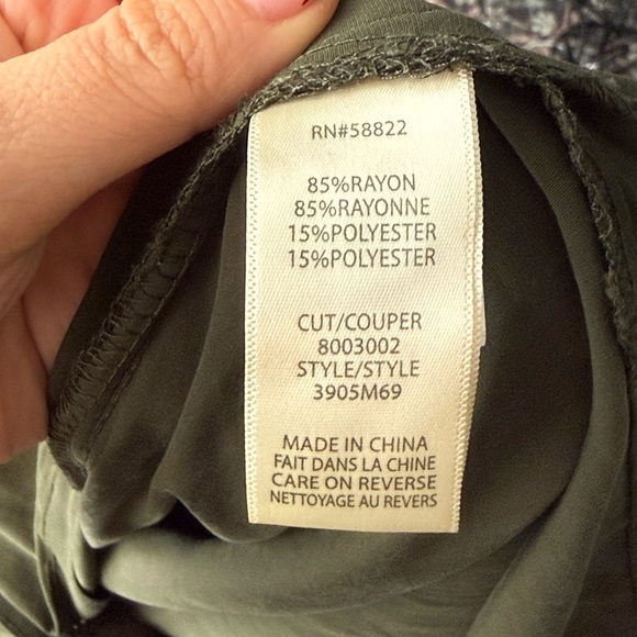 Max Studio Dark Green Midi Dress - Picture 4 of 5